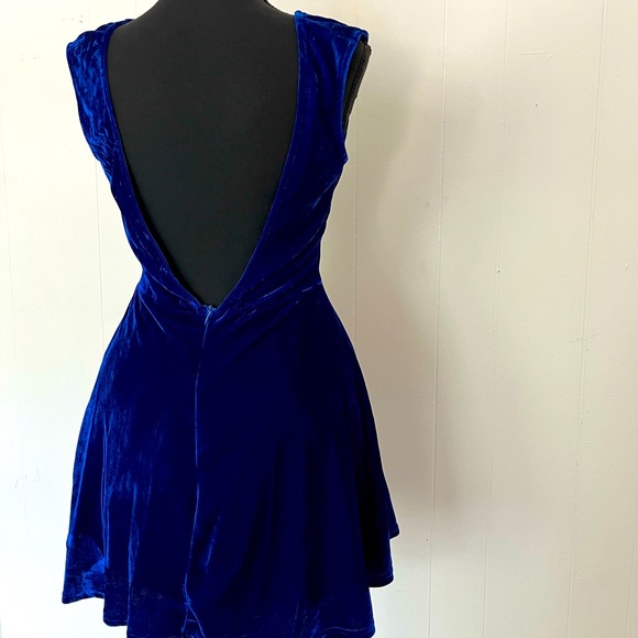 Velvet Mini Dress - Picture 2 of 2